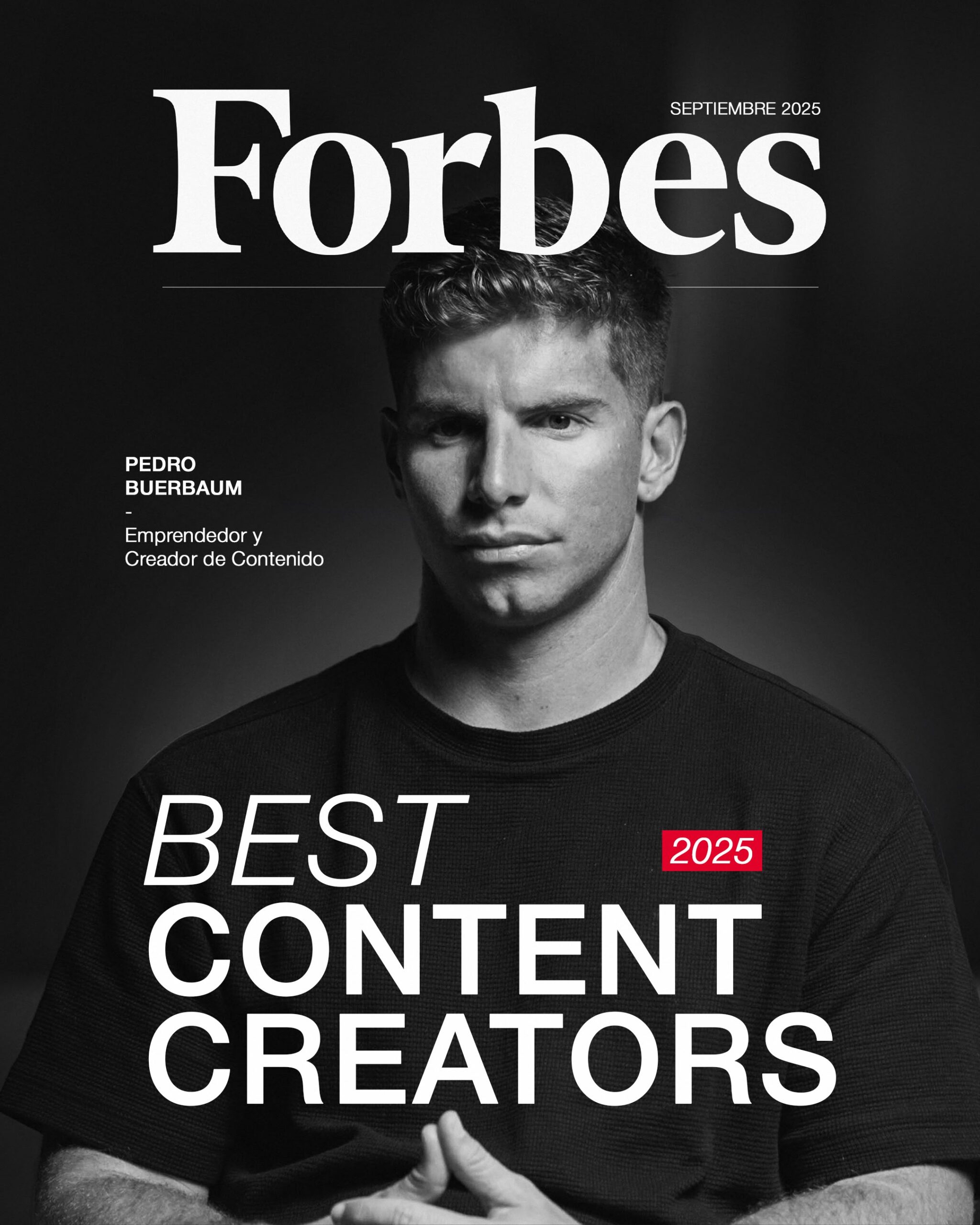 Pedro Buerbaum en portada de Forbes